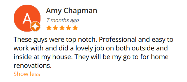 Review from Amy Chapman